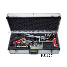 strong aluminum helicopter case with custom foam insert from China manufacturer